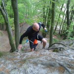 Trail Running jedna z górek na redłowskich klifach