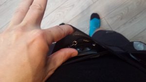 compressport trail short v2 kieszonka przednia
