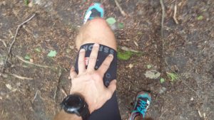Compressport trail short v2 silikonowe wstawki na udach